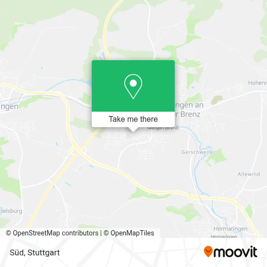 Süd map