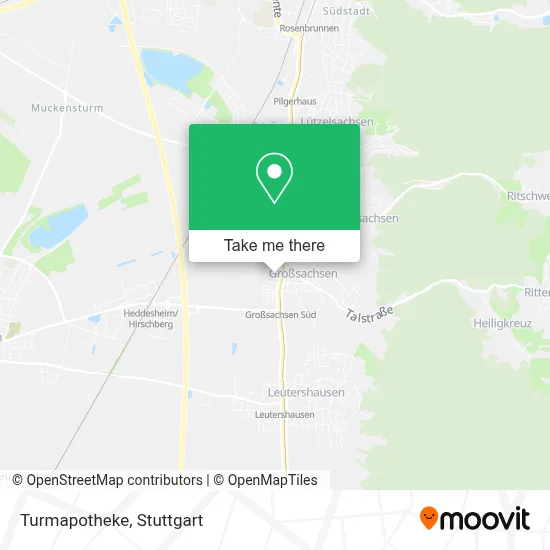 Turmapotheke map
