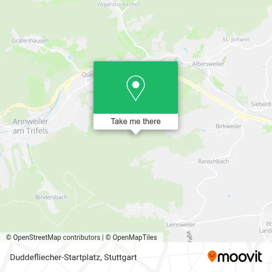 Duddefliecher-Startplatz map
