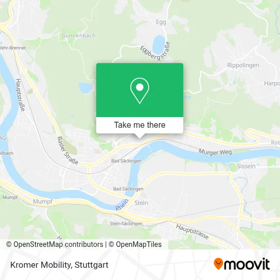 Kromer Mobility map