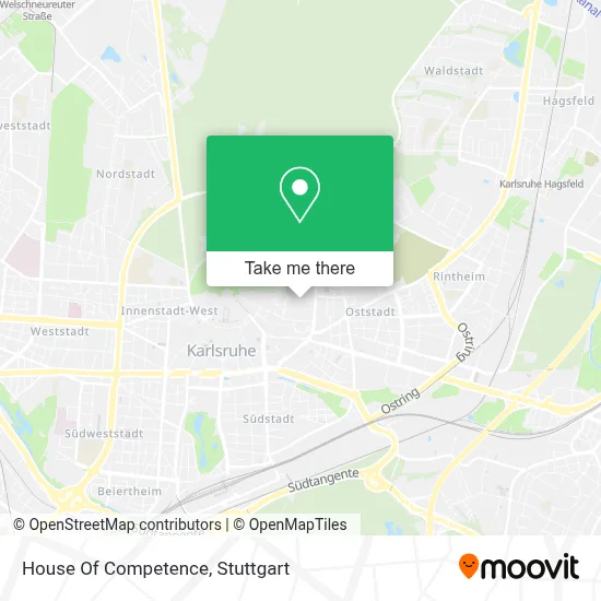 House Of Competence map