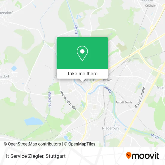 It Service Ziegler map