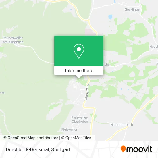 Durchblick-Denkmal map