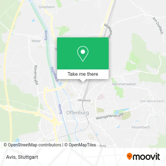 Avis map