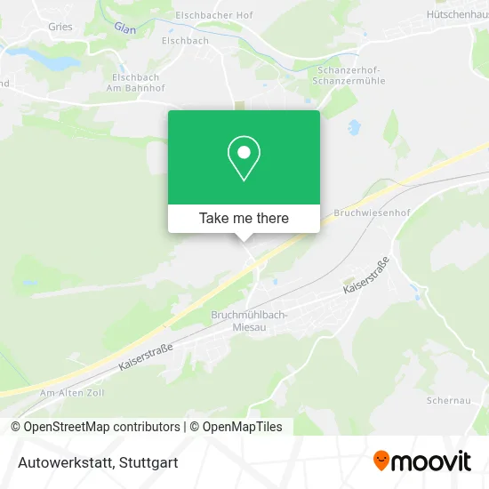 Autowerkstatt map