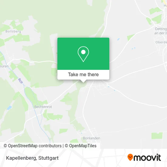 Kapellenberg map