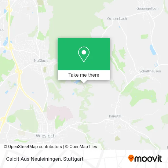Calcit Aus Neuleiningen map