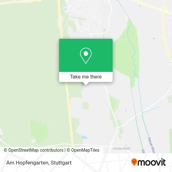 Am Hopfengarten map