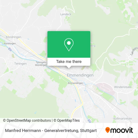 Manfred Herrmann - Generalvertretung map