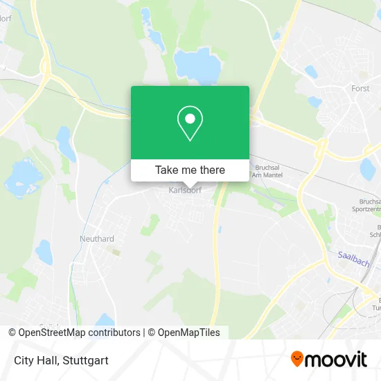 Rathaus map