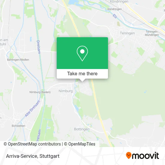 Arriva-Service map
