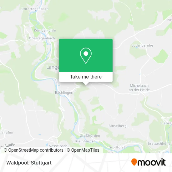 Waldpool map