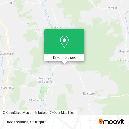 Friedenslinde map