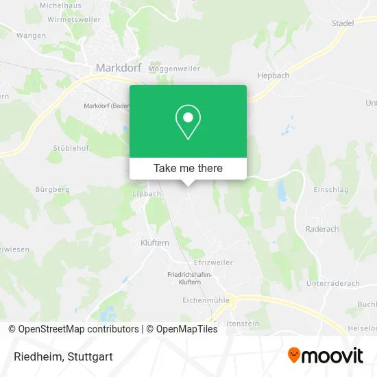 Riedheim map