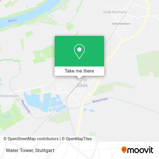Wasserturm map