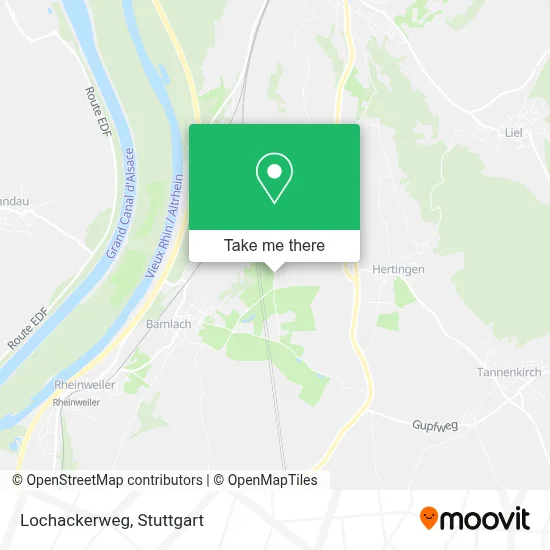 Lochackerweg map