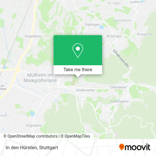 In den Hürsten map