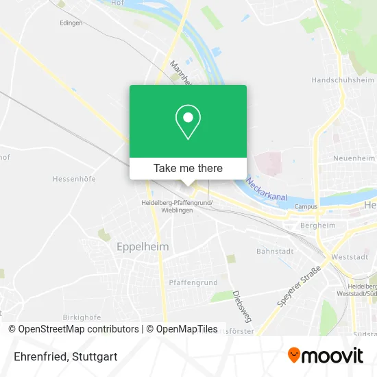 Ehrenfried map