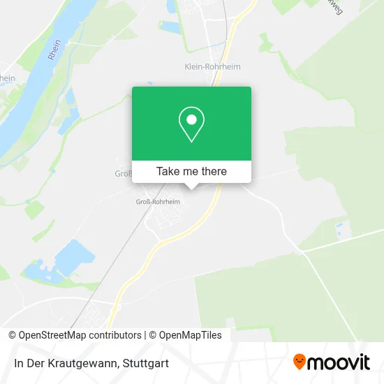 In Der Krautgewann map