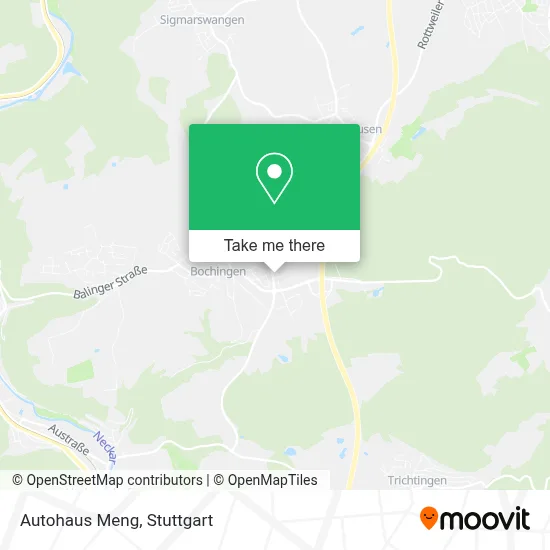 Autohaus Meng map