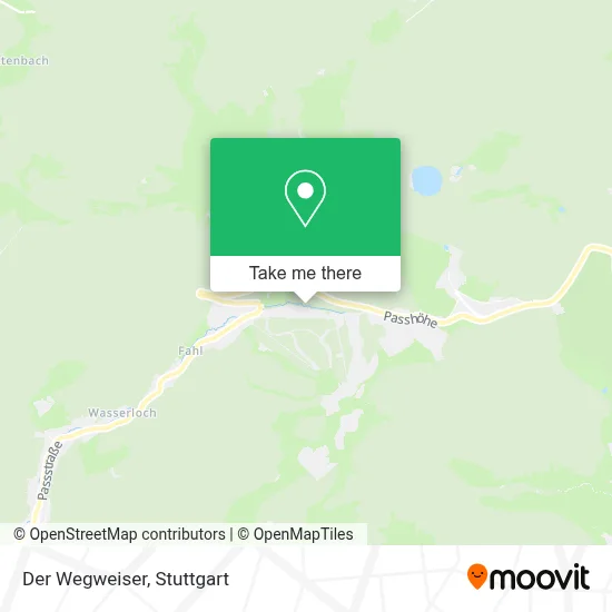 Der Wegweiser map