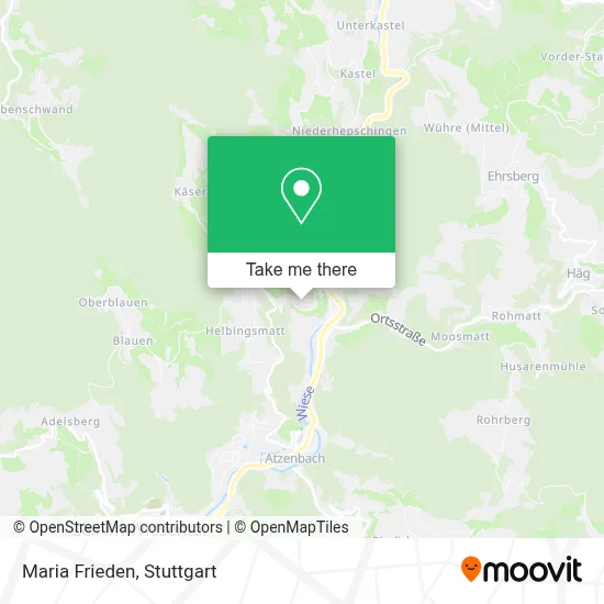 Maria Frieden map