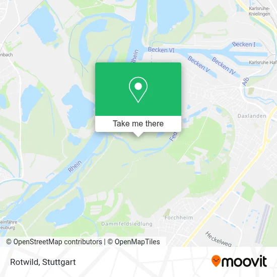 Rotwild map