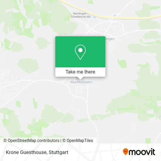 Gasthof Krone map