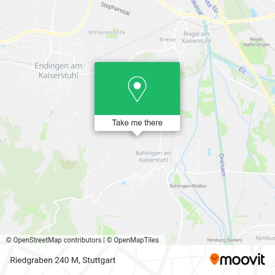 Riedgraben 240 M map