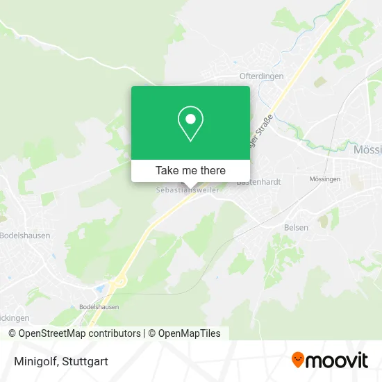 Minigolf map