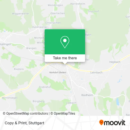 Copy & Print map