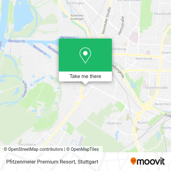 Pfitzenmeier Premium Resort map