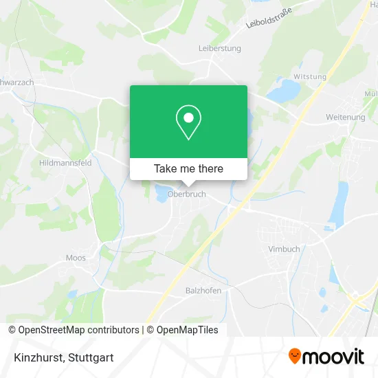 Kinzhurst map