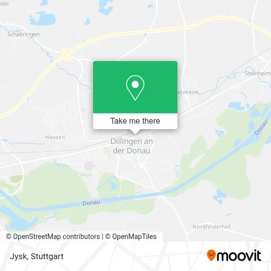 Jysk map