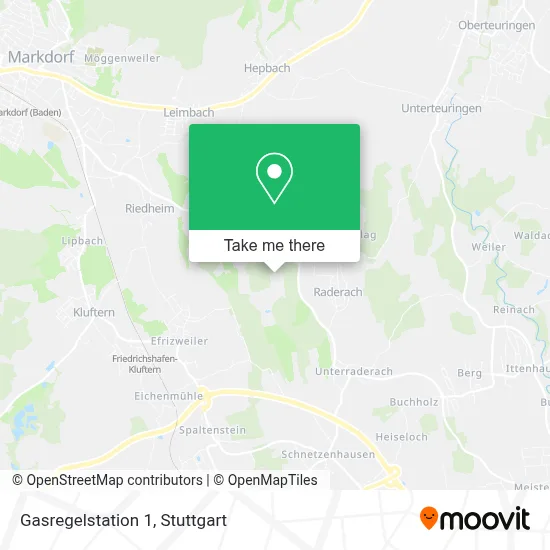 Gasregelstation 1 map