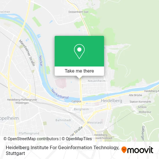 Heidelberg Institute For Geoinformation Technology map
