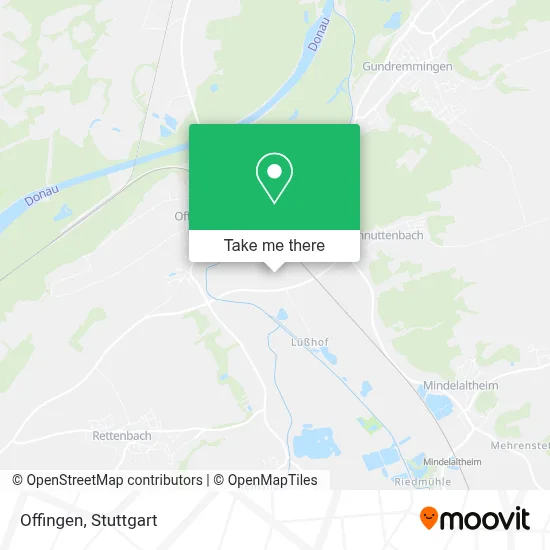 Offingen map