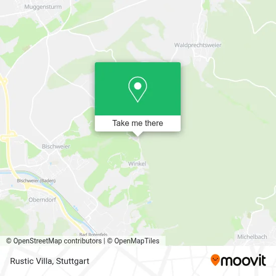 Villa Rustica map