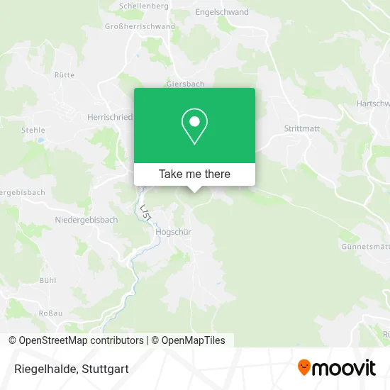 Riegelhalde map