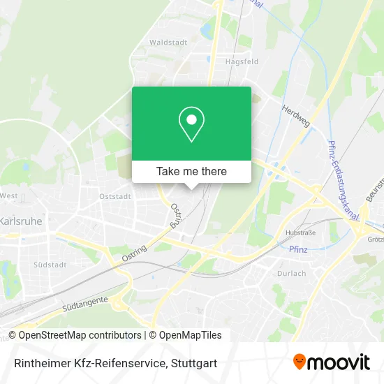 Rintheimer Kfz-Reifenservice map
