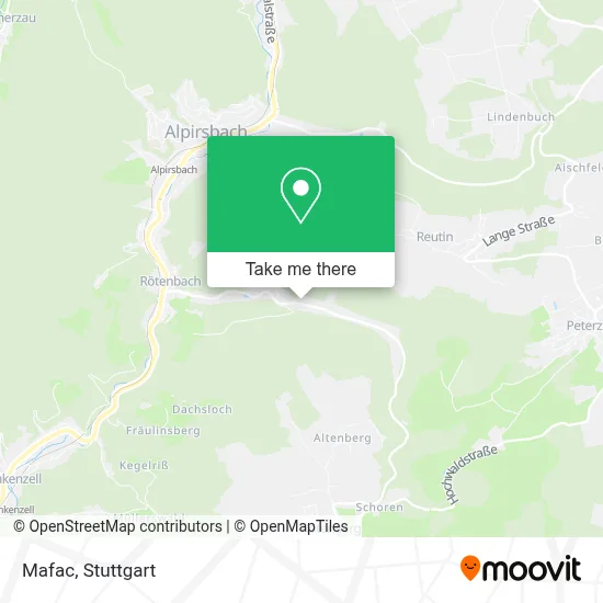 Mafac map