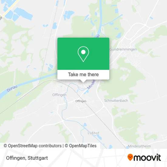 Offingen map