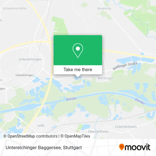 Unterelchinger Baggersee map