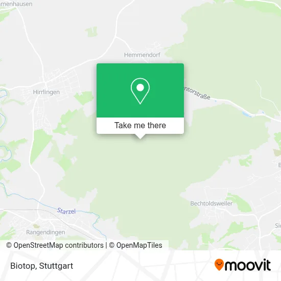Biotop map