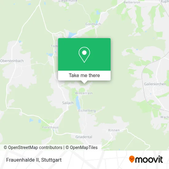 Frauenhalde II map