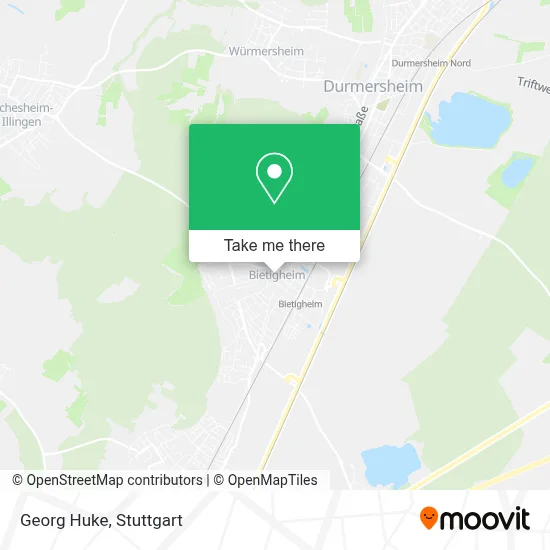Georg Huke map