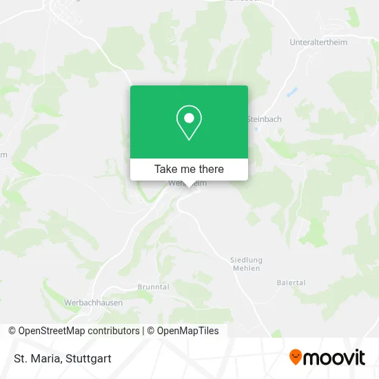 St. Maria map