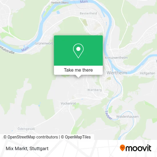 Mix Markt map
