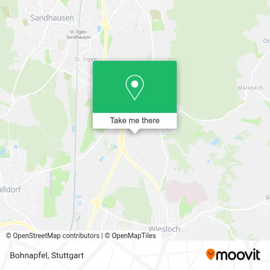 Bohnapfel map