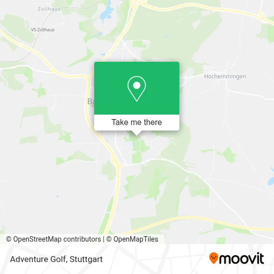 Adventure Golf map